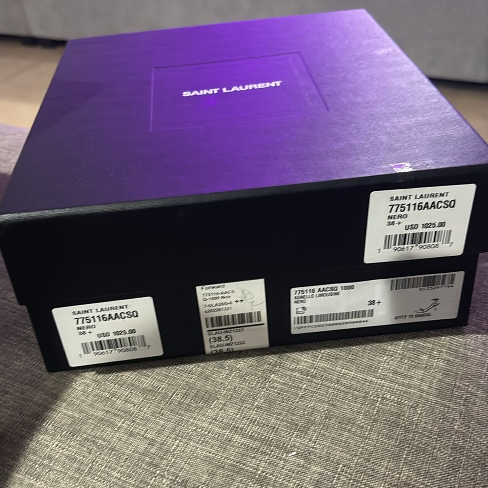 Saint Laurent Black Heels - Picture 7 of 8